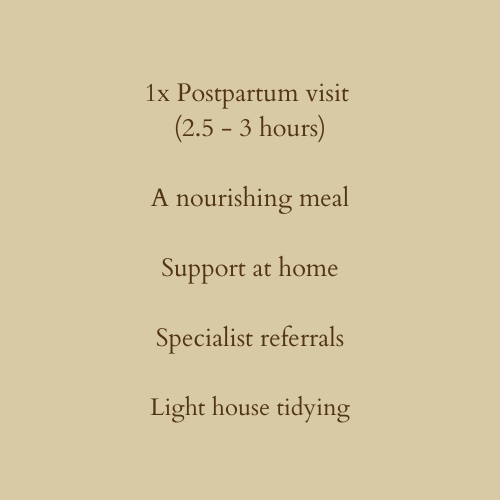 Seek | Postpartum Package